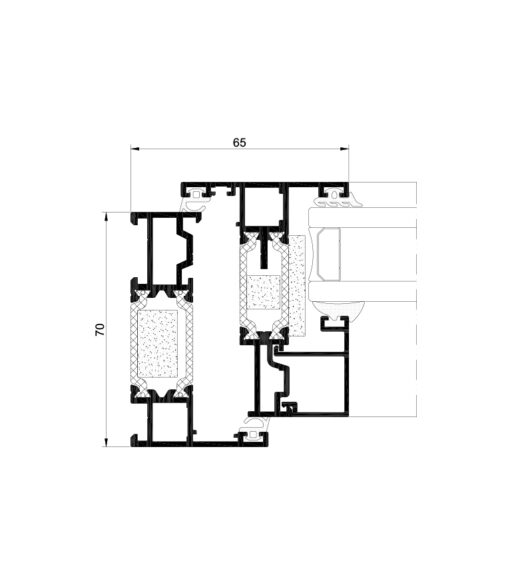 Cortizo Casement 70mm Aluminium Window System - Image 2