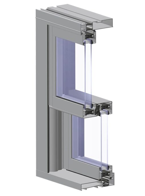 Sash Aliplast VS600 Aluminium Window System