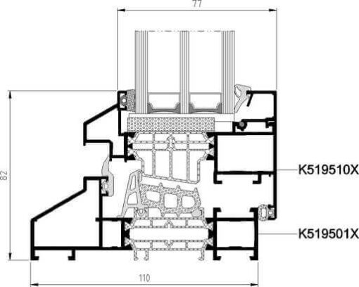 Aluprof MB-Ferroline Aluminium Narrow Window System - Image 3