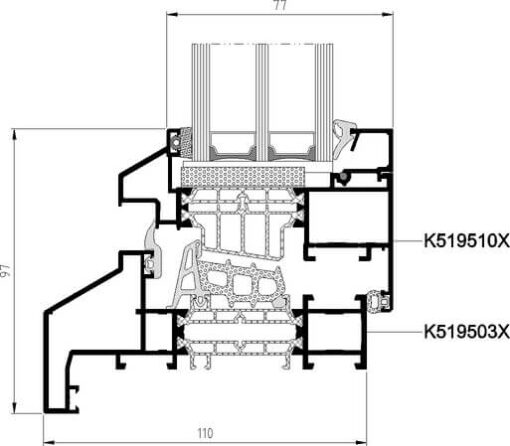 Aluprof MB-Ferroline Aluminium Narrow Window System - Image 9