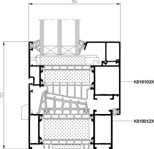 Aluprof MB-104 Passive Aluminium Window System - Image 4