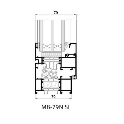 Aluprof MB-79N Aluminium Window System - Image 5