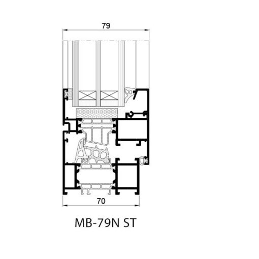 Aluprof MB-79N Aluminium Window System - Image 6