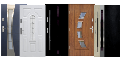 KMT steel exterior doors